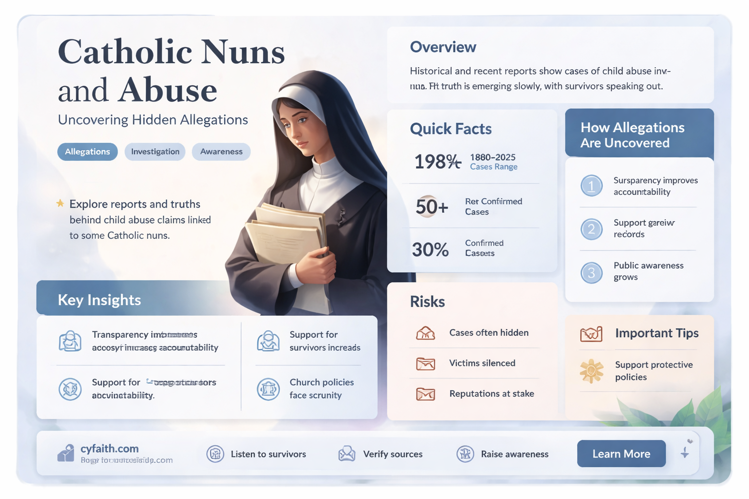 are catholic nuns molesting children