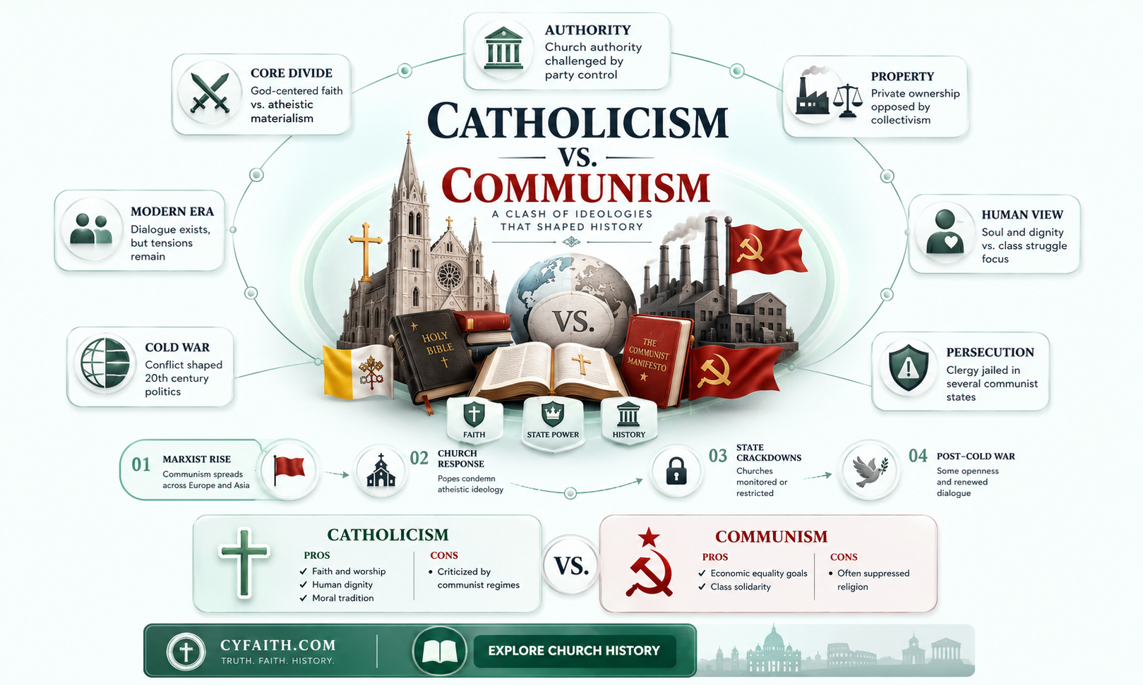 are catholics against communism