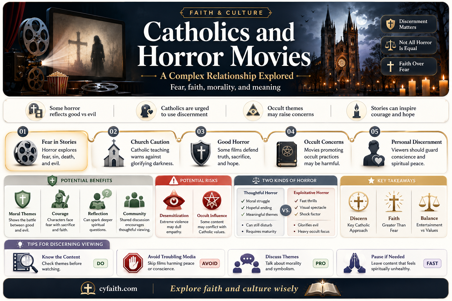 are catholics against horror movies