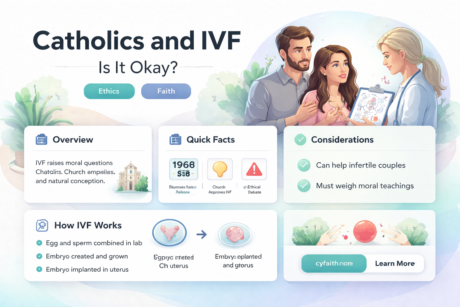 are catholics ok with invitro fertilization