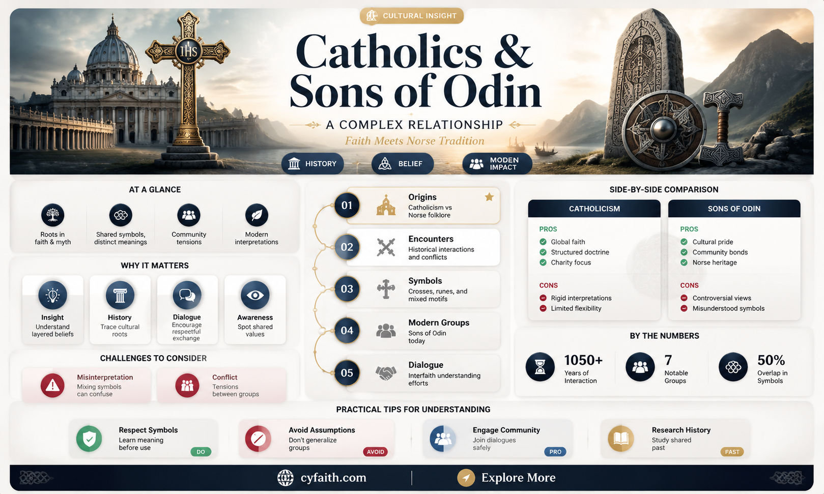 are catholics allowed in the sons of odin