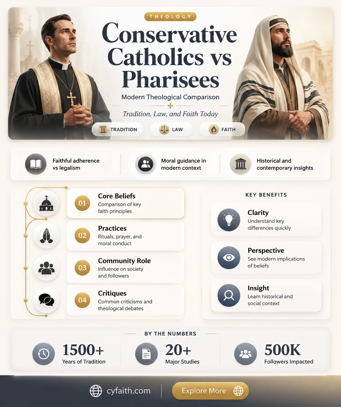 are conservative catholics pharisees