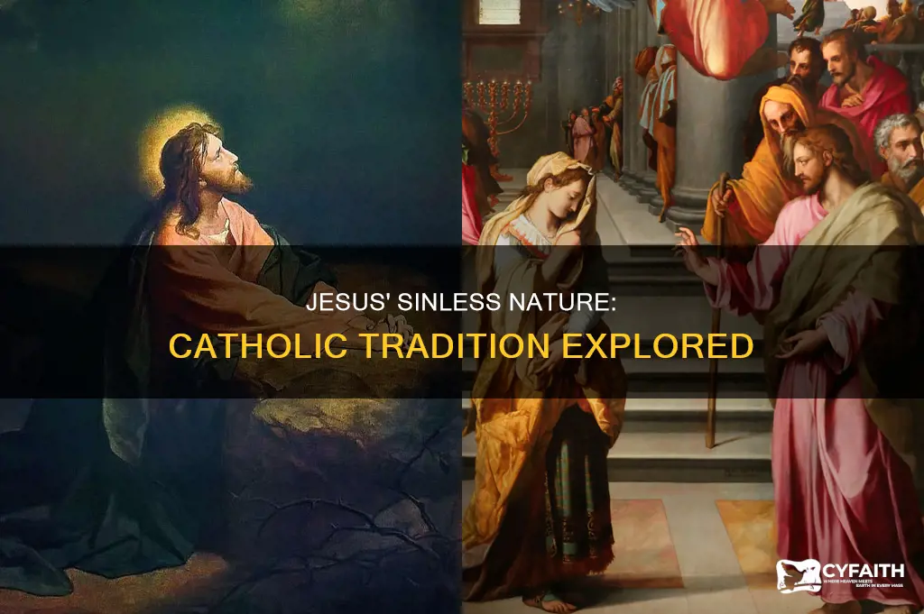 could jesus have sinned catholic tradition