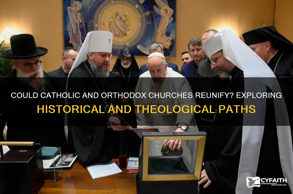 could the catholic and orthodox churches ever reunify
