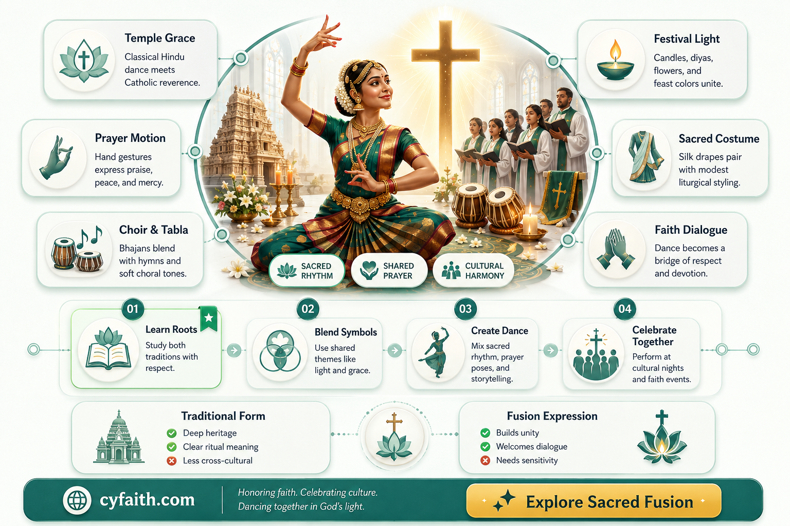 are catholics allowed to dance hindu classical