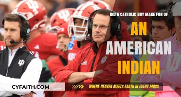 Catholic Boy's Mocking of Native American: A Cultural Clash?