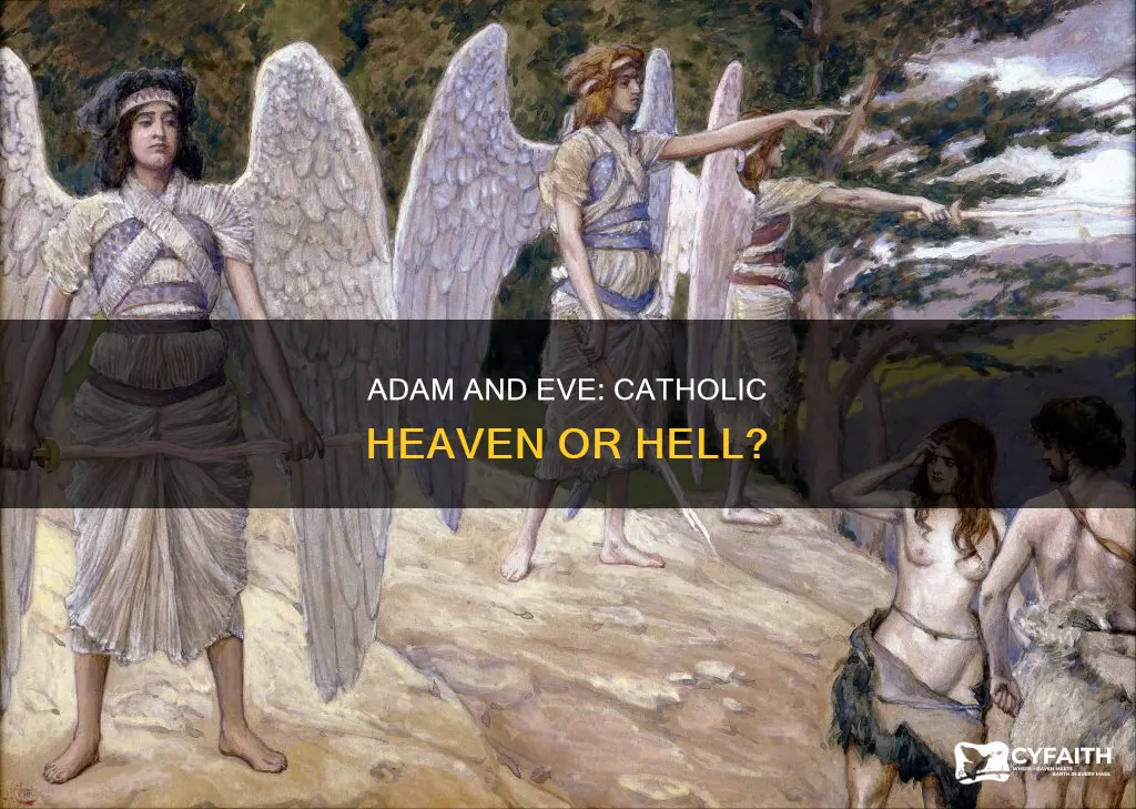 did adam and eve go to heaven catholic