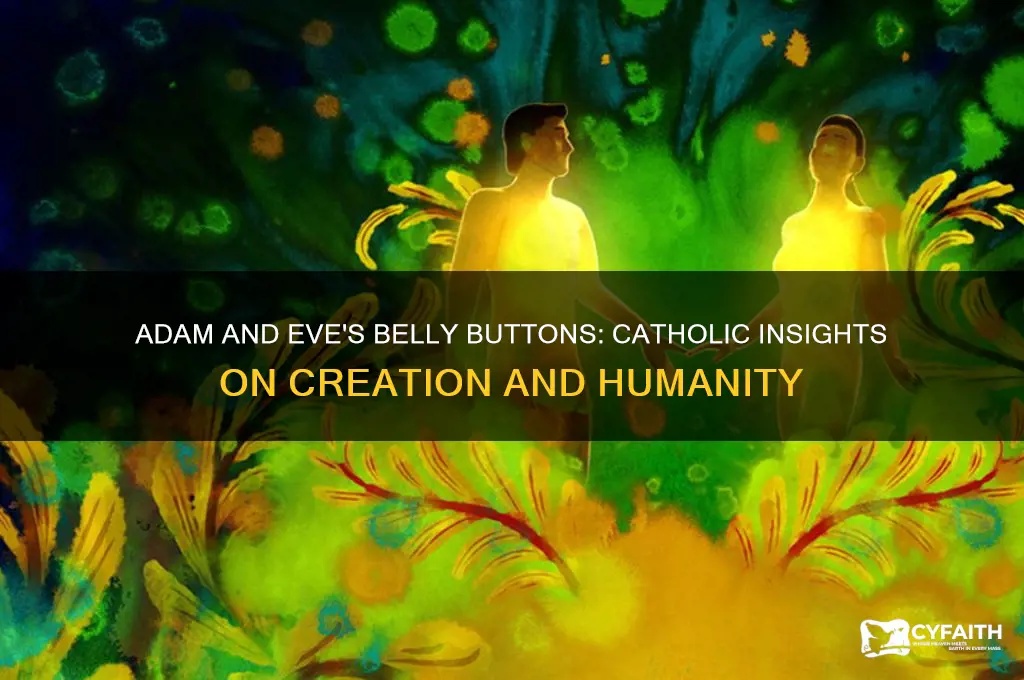 did adam and eve have belly buttons catholic answers