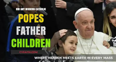 Modern Catholic Popes: Fathers and Children