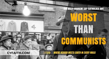 Billy Graham's Controversial Remark: Catholics vs. Communists - Truth Revealed