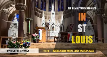 BLM Protesters: St. Louis Catholic Church Attacked