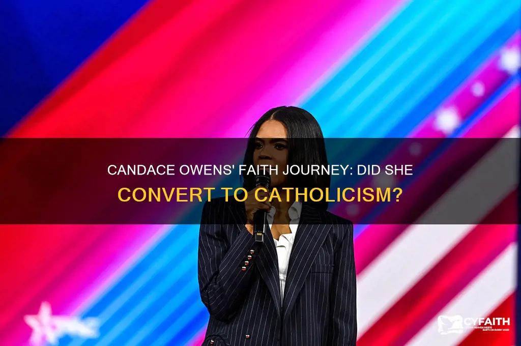did candace owen become catholic