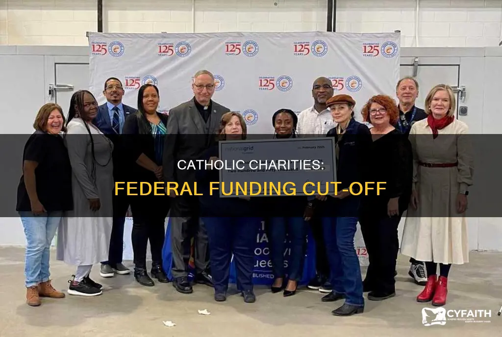 did catholic charities lose federal funding
