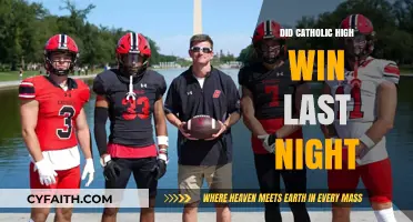 Catholic High's Victory: A Recap of Last Night's Triumph