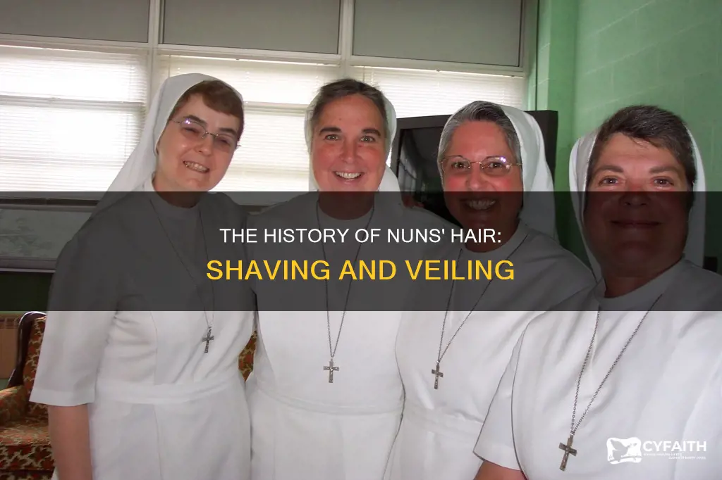 did catholic nuns shave their heads