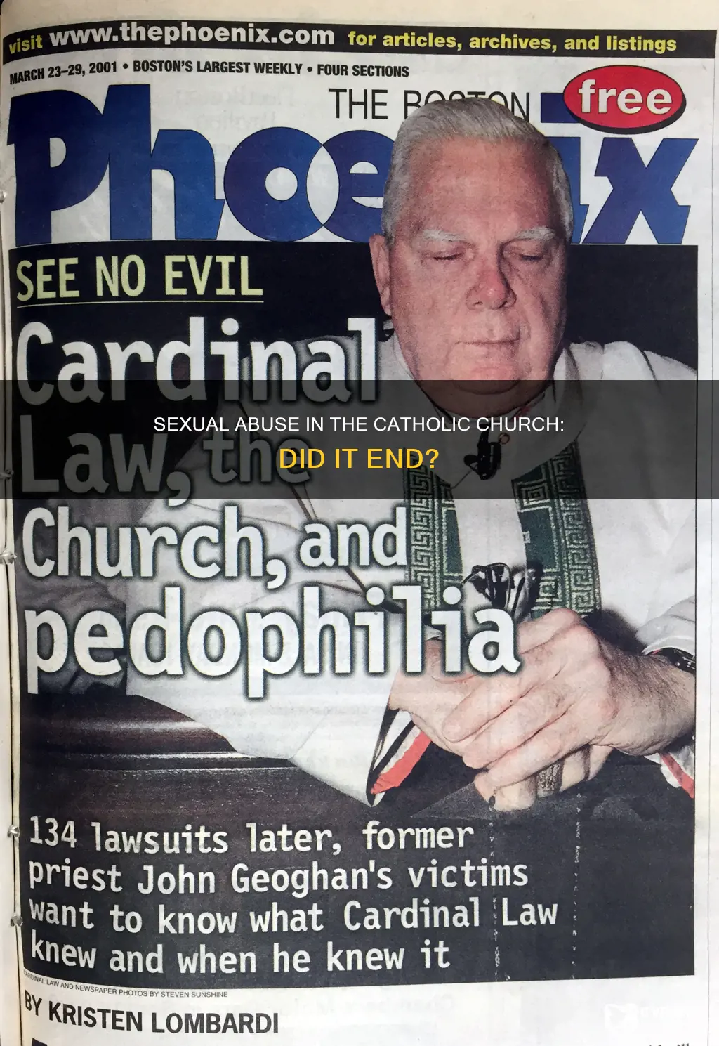 did catholic sexual abuse end in 2002