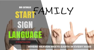 Catholic Origins of Sign Language: Uncovering the Historical Connection