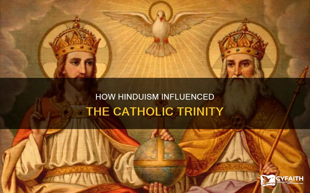 did catholic trinity come from hinduism