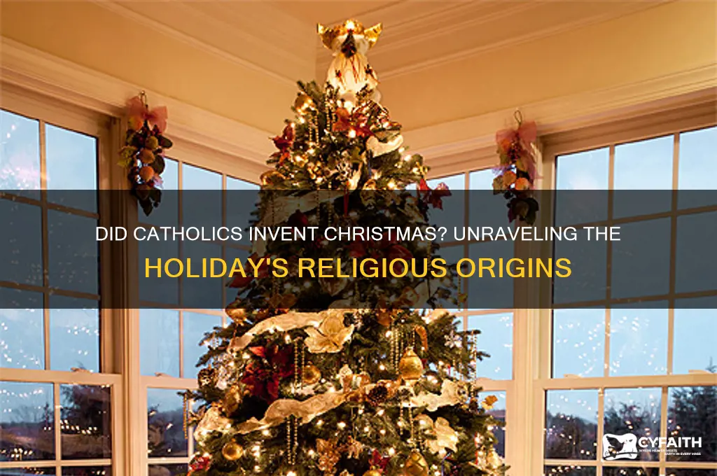did catholics create christmas