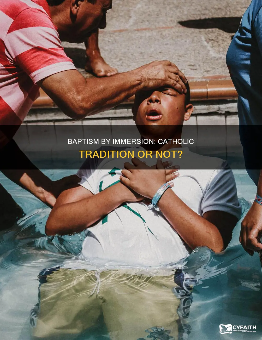 did catholics ever baptize by immersion