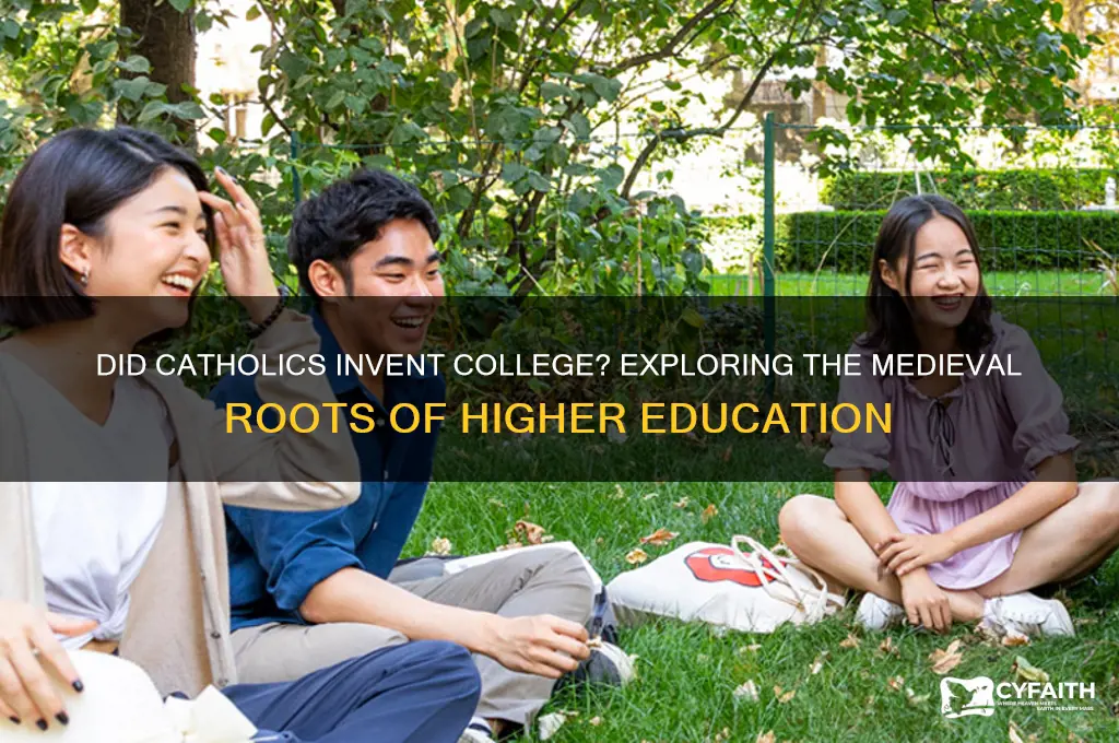 did catholics invent college