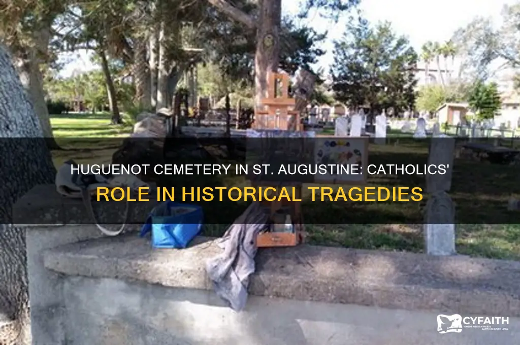 did catholics kill hugenots buried at st augustine huguenot cemetry