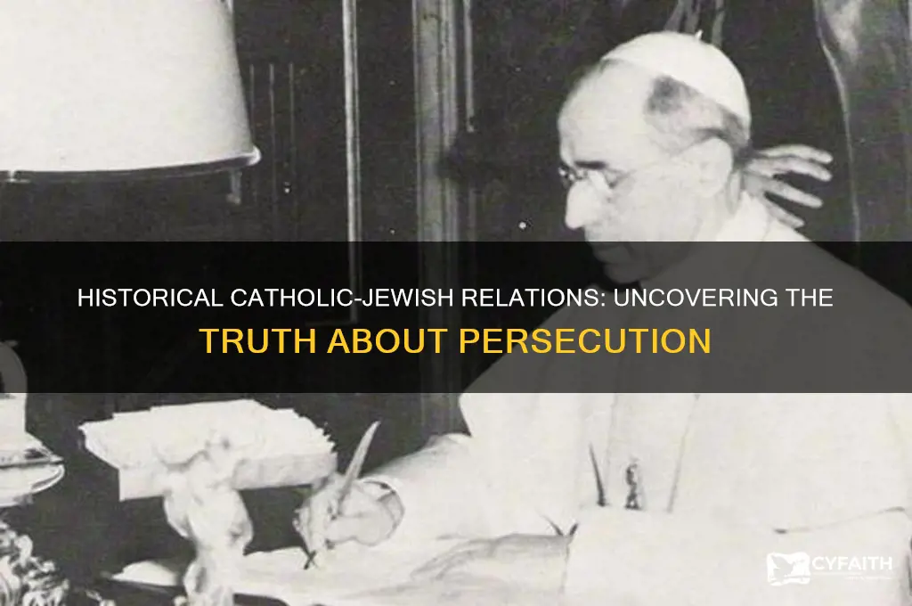 did catholics kill jews