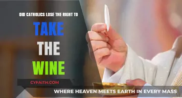 Did Catholics Forfeit the Right to Receive Wine in Communion?