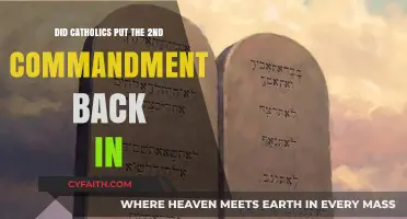 Catholics and the Second Commandment: What's the Deal?