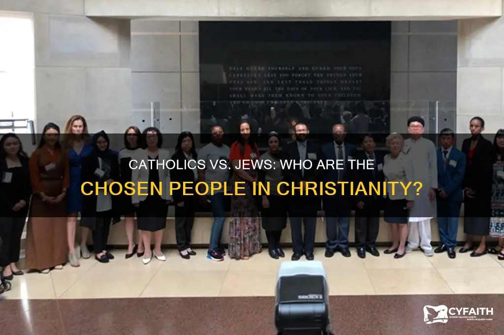 did catholics replace jews as the chosen people through christ