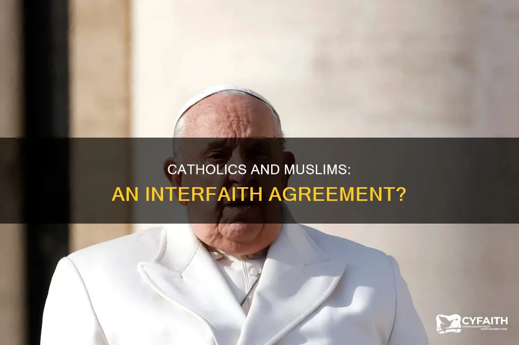 did catholics sign interfaith agreement with muslims