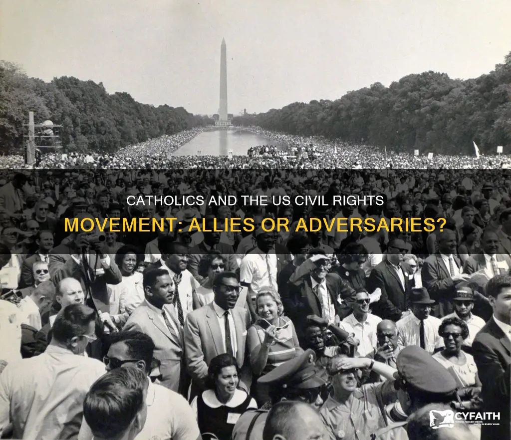 did catholics support the us civil rights movement