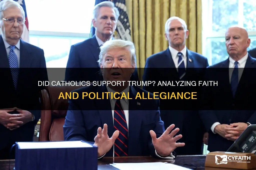 did catholics support trump