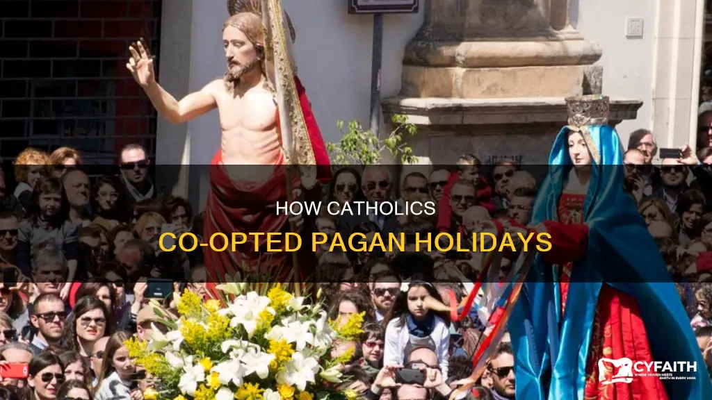 did catholics take over pagan holidays