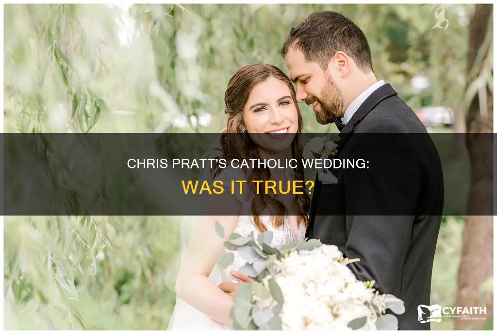 did chris pratt have a catholic wedding
