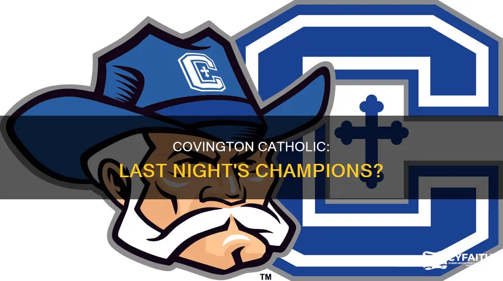 did covington catholic win last night