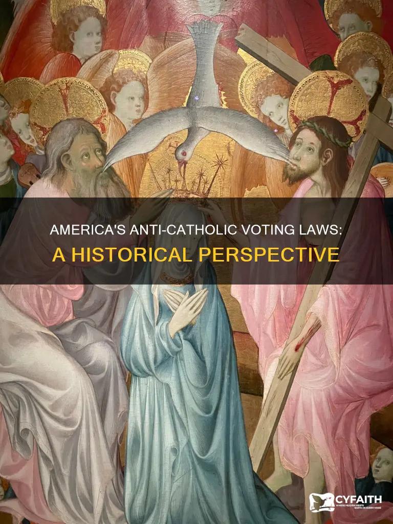 did early america deny catholics right to vote