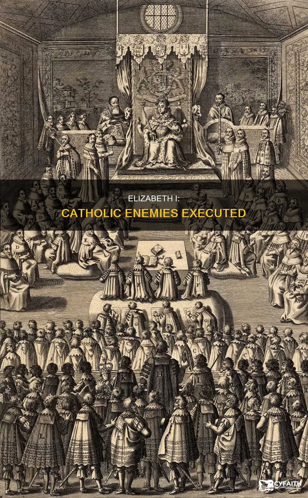 did elizabeth 1 have catholic enemies killed