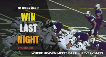 Elyria Catholic's Win: A Night to Remember