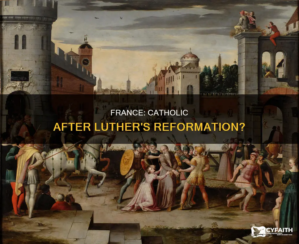 did france remain primarily catholic after luther