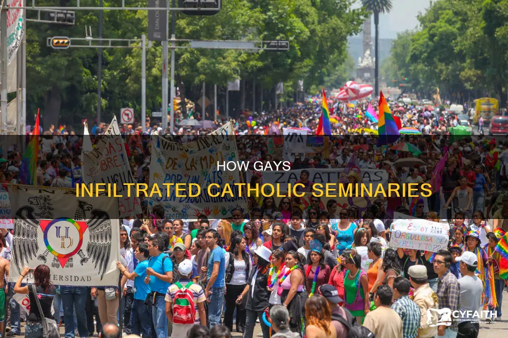 did gays taked over any catholic seminaries