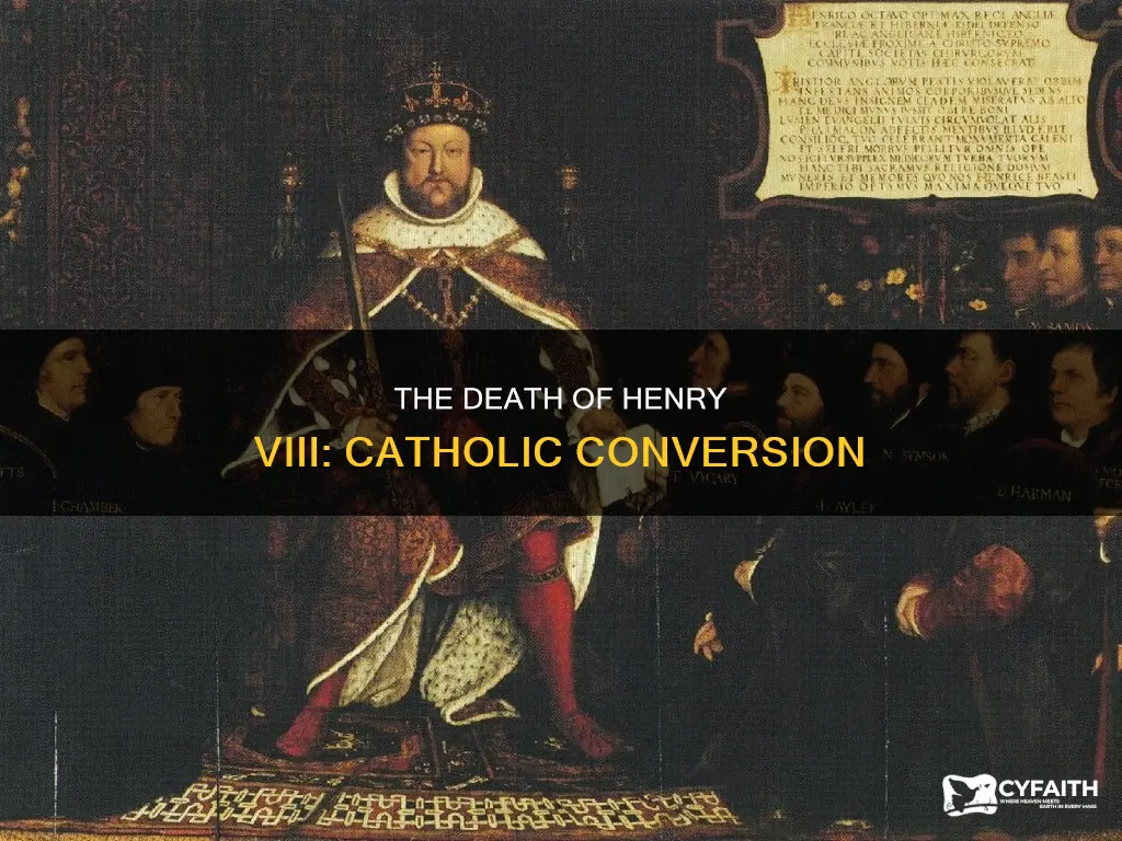 did henry v111 die a catholic