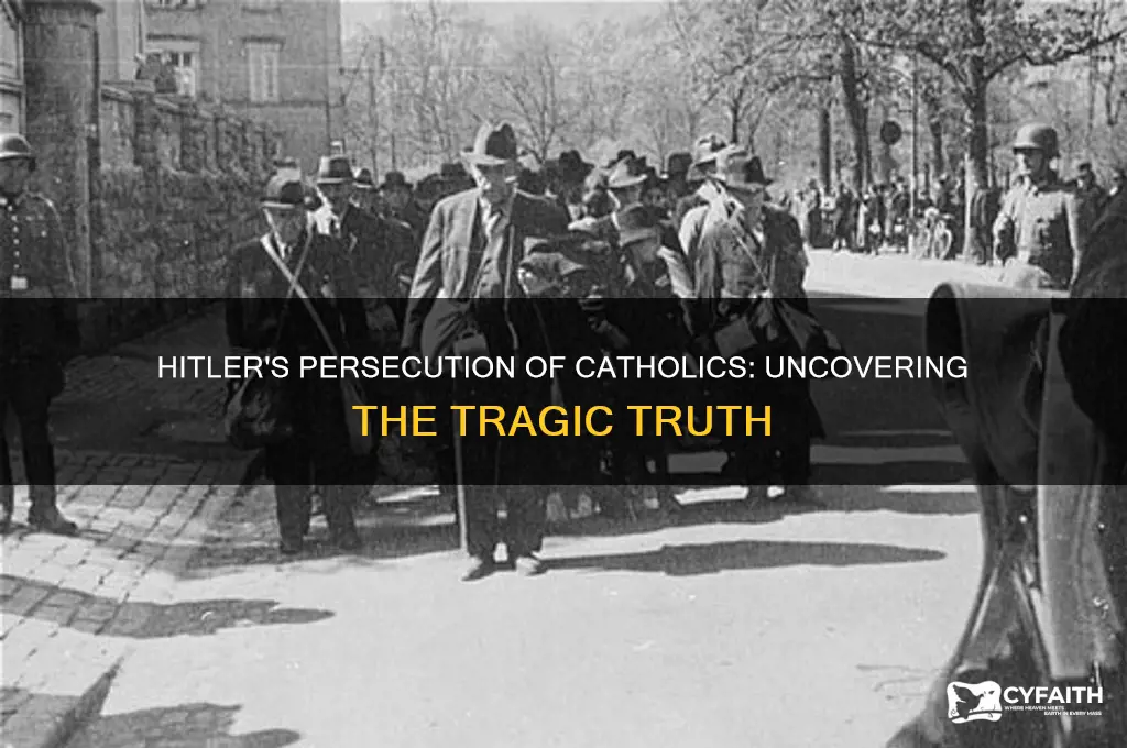 did hitler kill catholics