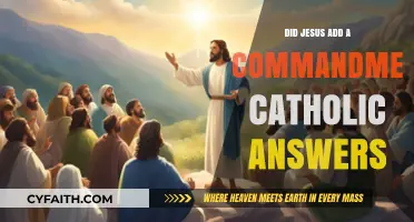 Jesus and Commandments: Did He Add More?