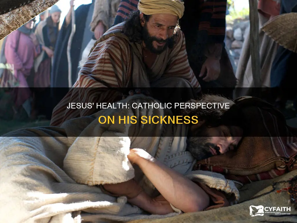 did jesus ever get sick catholic