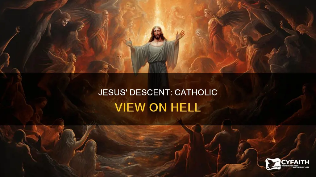 did jesus go to hell catholic response