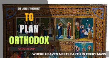 Did Jesus Teach Against Planning in Orthodox Christian Practice?