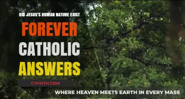 Jesus' Human Nature: Eternal Existence in Catholic Theology Explored
