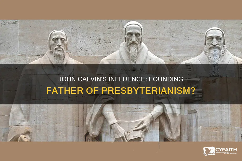 did john calvin start the presbyterian church
