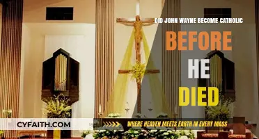 John Wayne's Conversion: Catholic Before Death?